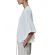 Tricou FEAR OF GOD, Logo Insert, Boxy Design, White - 125SP255894FWCLOUDWHITE Tricou FEAR OF GOD, Logo Insert, Boxy Design, White - 125SP255894FWCLOUDWHITE