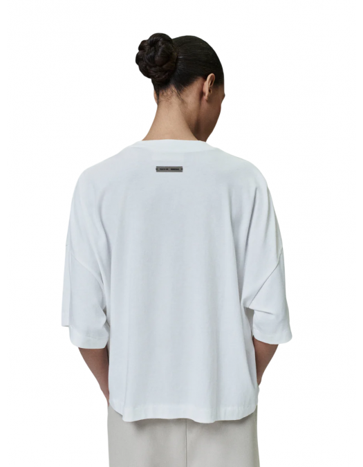 Tricou FEAR OF GOD, Logo Insert, Boxy Design, White - 125SP255894FWCLOUDWHITE Tricou FEAR OF GOD, Logo Insert, Boxy Design, White - 125SP255894FWCLOUDWHITE