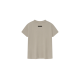 Tricou FEAR OF GOD, Logo Insert, Cap Sleeve, Beige - 125SP257121FWTIMBER Tricou FEAR OF GOD, Logo Insert, Cap Sleeve, Beige - 125SP257121FWTIMBER