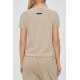 Tricou FEAR OF GOD, Logo Insert, Cap Sleeve, Beige - 125SP257121FWTIMBER