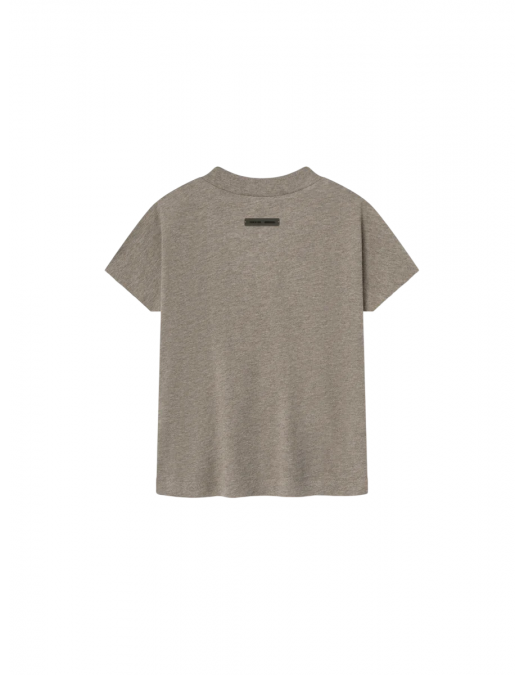 Tricou FEAR OF GOD, Logo Insert, Cap Sleeve, Grey - 125SP257123FWHOMESTEADHEATHER Tricou FEAR OF GOD, Logo Insert, Cap Sleeve, Grey - 125SP257123FWHOMESTEADHEATHER