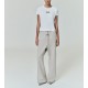 Tricou FEAR OF GOD, Logo Insert, Cap Sleeve , White - 125SP257124FWCLOUDWHITE Tricou FEAR OF GOD, Logo Insert, Cap Sleeve , White - 125SP257124FWCLOUDWHITE