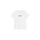Tricou FEAR OF GOD, Logo Insert, Cap Sleeve , White - 125SP257124FWCLOUDWHITE Tricou FEAR OF GOD, Logo Insert, Cap Sleeve , White - 125SP257124FWCLOUDWHITE
