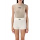 Body FEAR OF GOD, Logo Plaque, Sleeveless, Beige - 125SP257131FWTIMBER Body FEAR OF GOD, Logo Plaque, Sleeveless, Beige - 125SP257131FWTIMBER