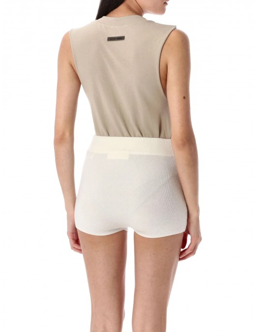 Body FEAR OF GOD, Logo Plaque, Sleeveless, Beige - 125SP257131FWTIMBER Body FEAR OF GOD, Logo Plaque, Sleeveless, Beige - 125SP257131FWTIMBER