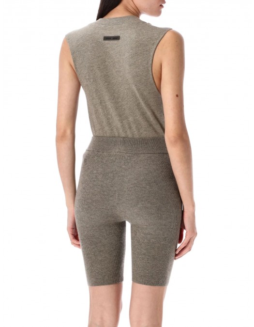 Body FEAR OF GOD, Logo Plaque, Sleeveless, Grey - 125SP257133FWHOMESTEADHEATHER Body FEAR OF GOD, Logo Plaque, Sleeveless, Grey - 125SP257133FWHOMESTEADHEATHER