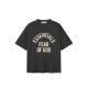 Tricou FEAR OF GOD, campus 90s short sleeve tee - 125SP262001FFADEDBLACK