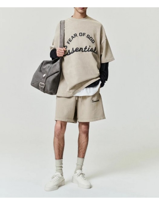 Tricou FEAR OF GOD, Training 90s Tee, OVERSIZED - 125SP264112FFADEDDUNE