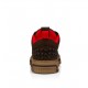 Sneakers CHRISTIAN LOUBOUTIN,  Reversed calf leather - Cafe - Men - 12600237164