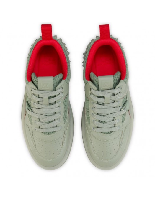 Sneakers CHRISTIAN LOUBOUTIN, Astroloubi studded sneakers, Green - 1260569E823