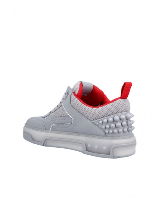 Sneakers CHRISTIAN LOUBOUTIN, Astroloubi studded sneakers, Gri - 1260569L507