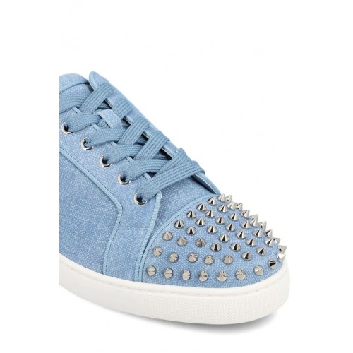 Sneakers CHRISTIAN LOUBOUTIN, Louis Junior Spikes Sneakers, Bleu