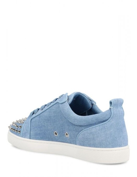 Sneakers CHRISTIAN LOUBOUTIN, Louis Junior Spikes Sneakers, Bleu - 12606373393
