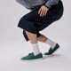 Loafers CHRISTIAN LOUBOUTIN, Boat shoes, Grained nubuck leather Agave - 1260680E859