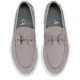 Loafers CHRISTIAN LOUBOUTIN, Boat shoes - Grained nubuck leather ,Phantom Grey - 1260680I813