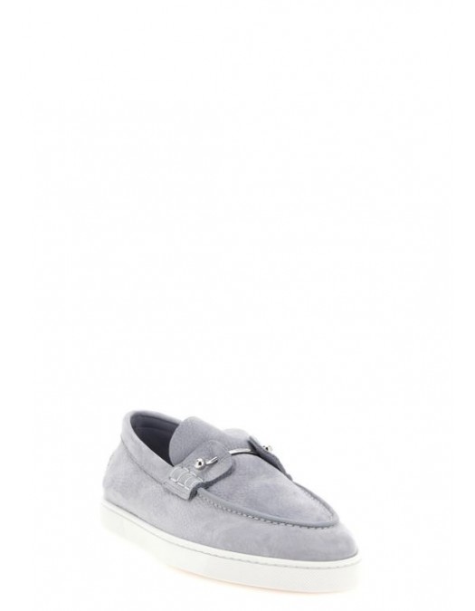 Loafers CHRISTIAN LOUBOUTIN, Chambeliboat loafers, Grey - 1260680L507