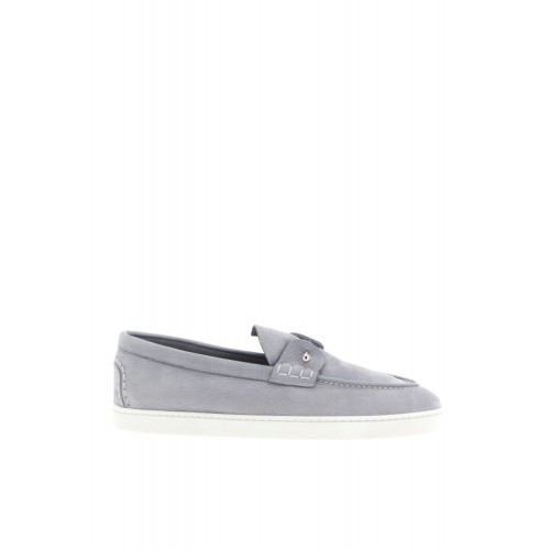 Loafers CHRISTIAN LOUBOUTIN, Chambeliboat loafers, Grey