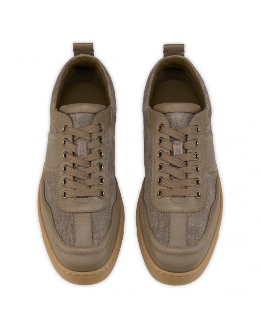 Sneakers CHRISTIAN LOUBOUTIN, Retero logo sneakers, Brown - 1260684E448