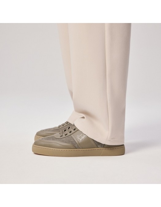 Sneakers CHRISTIAN LOUBOUTIN, Retero logo sneakers, Brown - 1260684E448