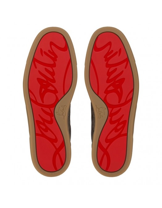 Sneakers CHRISTIAN LOUBOUTIN, Retero logo sneakers, Brown - 1260684E448