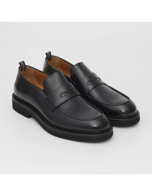 Loafers ROSSI, Timeless Elegance, Bleumarin - 1280BLU Loafers ROSSI, Timeless Elegance, Bleumarin - 1280BLU
