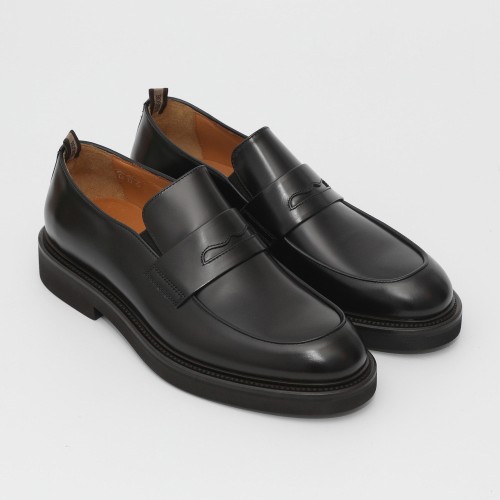 Loafers ROSSI, Timeless Elegance, Dark Brown