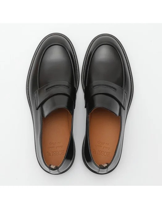 Loafers ROSSI, Timeless Elegance, Dark Brown - 1280MORO Loafers ROSSI, Timeless Elegance, Dark Brown - 1280MORO