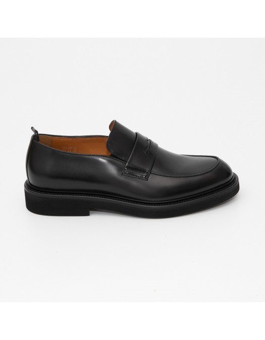 Loafers ROSSI, Timeless Elegance, Black - 1280NERO