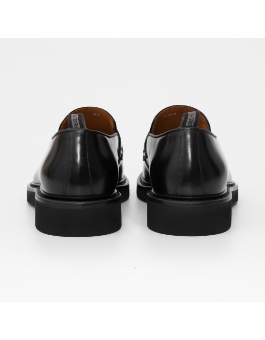 Loafers ROSSI, Timeless Elegance, Black - 1280NERO