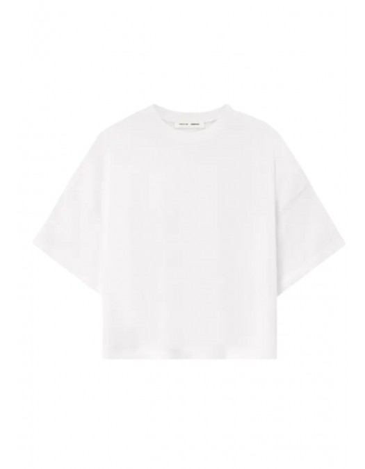 Tricou FEAR OF GOD, Logo Insert, Boxy Design, White - 125SP255894FWCLOUDWHITE