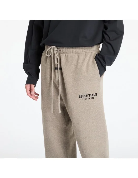 Pantaloni FEAR OF GOD, Essentials, Classic Fit Fleece, Grey - 130AS252021FHOMESTEADHEATHER