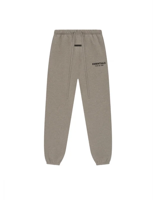 Pantaloni FEAR OF GOD, Essentials, Classic Fit Fleece, Grey - 130AS252021FHOMESTEADHEATHER