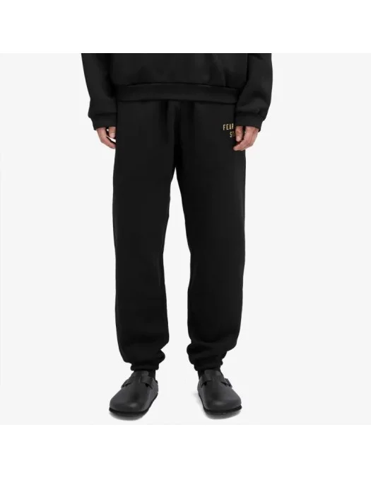 Pantaloni FEAR OF GOD, Essential Classic, Trening, Black - 130BT242020FBLACK