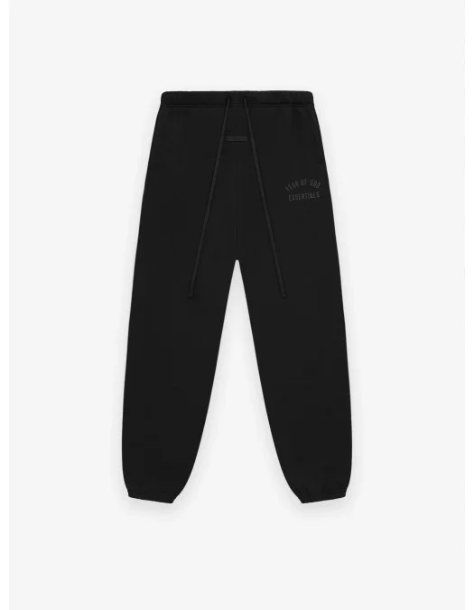 Pantaloni FEAR OF GOD, Essential Classic, Trening, Full Black - 130BT244790FBLACK