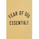 Pantaloni FEAR OF GOD, Essential Classic, Trening, Yellow - 130BT245163FWAMBER