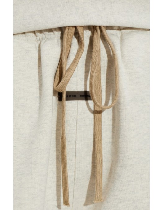 Pantaloni FEAR OF GOD, Essentials cream Sweatpants with logo - 130HO255642FWOATMEALHEATHER