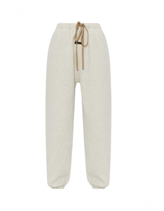 Pantaloni FEAR OF GOD, Essentials cream Sweatpants with logo - 130HO255642FWOATMEALHEATHER