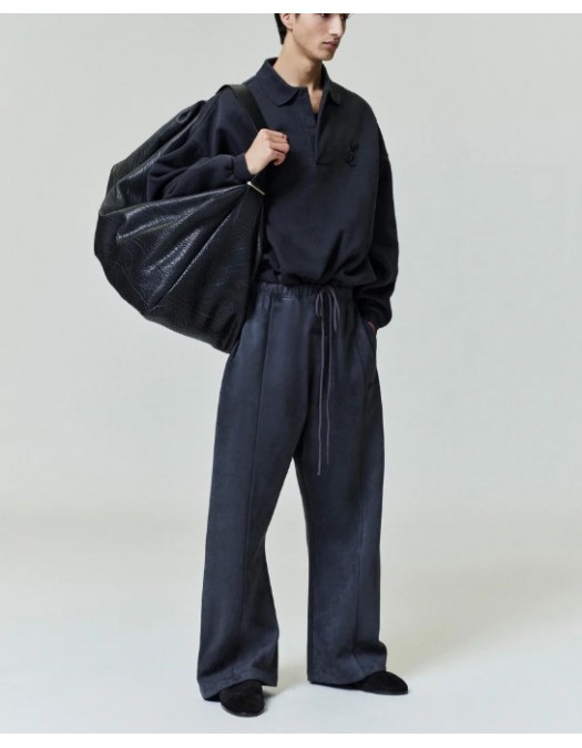 Pantaloni FEAR OF GOD, ESSENTIALS Suede Fleece Flare Sweatpant, Grey - 130HO258302FIRONGREY