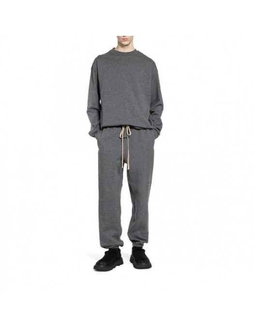 Pantaloni FEAR OF GOD, Essentials Classic sweatpants, Relaxed fit - 130HO258401FCHARCOALHEATHER