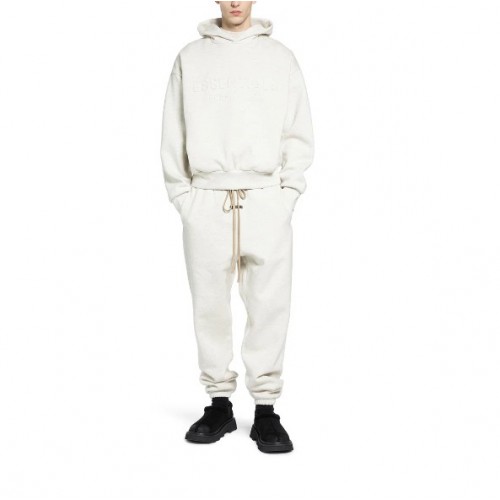 Pantaloni FEAR OF GOD, Essentials Classic sweatpants, Relaxed fit,Crem