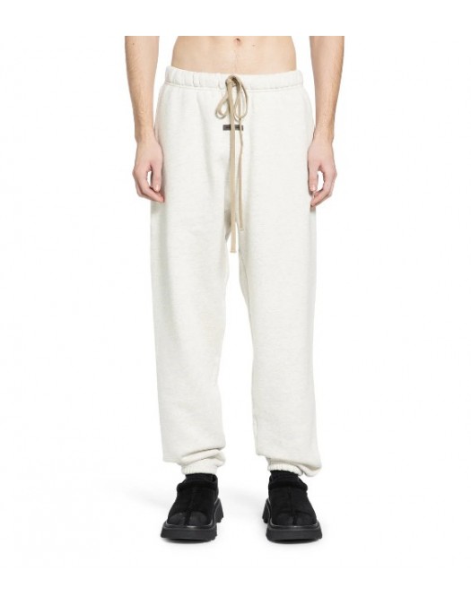 Pantaloni FEAR OF GOD, Essentials Classic sweatpants, Relaxed fit,Crem - 130HO258402FOATMEALHEATHER
