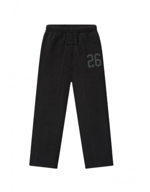 Pantaloni FEAR OF GOD, ESSENTIALS Heavy Fleece Tearaway Sweatpant - 130HO258451FVINTAGEBLACK