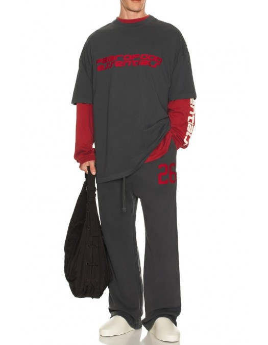 Pantaloni FEAR OF GOD, drawstring jogging pants, Gray - 130HO258452FIRONGREY