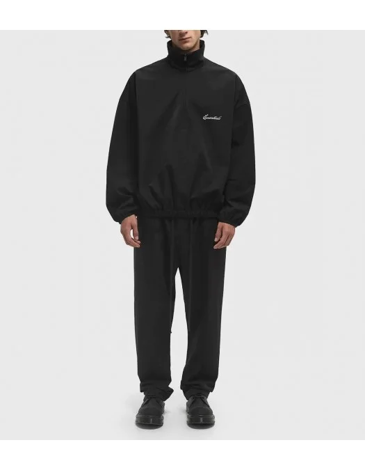 Pantaloni FEAR OF GOD, White Logo Embroidered, Black - 130SP256060FJETBLACK Pantaloni FEAR OF GOD, White Logo Embroidered, Black - 130SP256060FJETBLACK