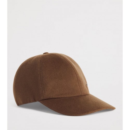 Sapca Paul & Shark, cashmere Baseball Cap, Brown Sapca Paul & Shark, cashmere Baseball Cap, Brown