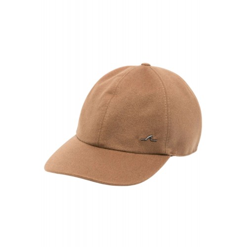 Sapca Paul & Shark, cashmere Baseball Cap, Brown Sapca Paul & Shark, cashmere Baseball Cap, Brown