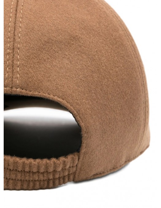 Sapca Paul & Shark, cashmere Baseball Cap, Brown Sapca Paul & Shark, cashmere Baseball Cap, Brown