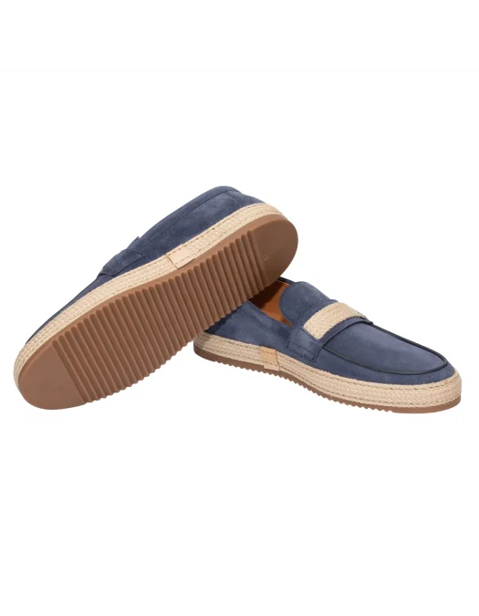 Loafers ROSSI, Timeless Eleganc, Light Blue - 1467FLORENCEZAFFIRO