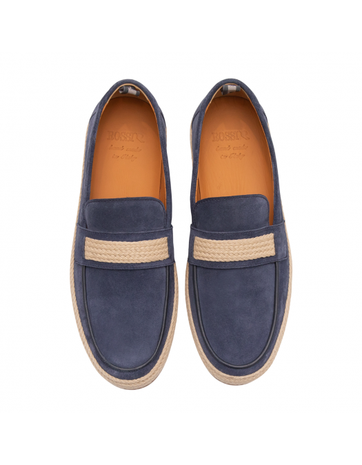 Loafers ROSSI, Timeless Eleganc, Light Blue - 1467FLORENCEZAFFIRO Loafers ROSSI, Timeless Eleganc, Light Blue - 1467FLORENCEZAFFIRO