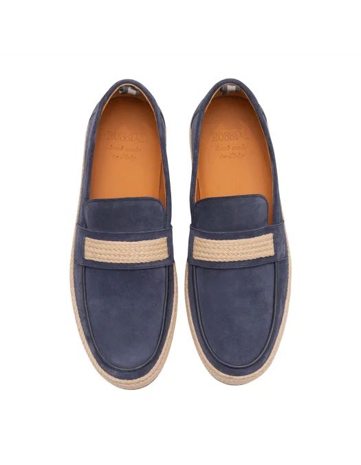 Loafers ROSSI, Timeless Eleganc, Light Blue - 1467FLORENCEZAFFIRO